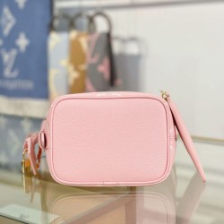 Repliche Perfette LV ALL IN BB Tote Bag bicolore M14356 Rosa Imitazioni False Online