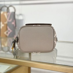 Repliche Perfette LV All In BB Tote Bag bicolore M13045 Grigio Imitazioni False Online