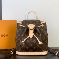 Repliche Perfette LV Montsouris Mini Zaino M11199 Monogram Imitazioni False Online