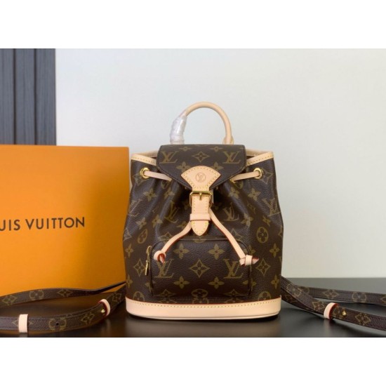 Repliche Perfette LV Montsouris Mini Zaino M11199 Monogram Imitazioni False Online
