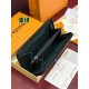 Repliche Perfette LV M27178 Portafoglio orizzontale Zippy Verde Imitazioni False Online