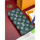 Repliche Perfette LV M61697 Portafoglio Brazza Monogram Eclipse Verde Imitazioni False Online