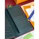 Repliche Perfette LV M61697 Portafoglio Brazza Monogram Eclipse Verde Imitazioni False Online