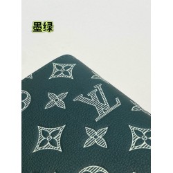 Repliche Perfette LV M61697 Portafoglio Brazza Monogram Eclipse Verde Imitazioni False Online