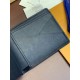 Repliche Perfette LV Portafogli multipli M61695 Blu Imitazioni False Online