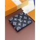 Repliche Perfette LV Portafogli multipli M61695 Blu Imitazioni False Online