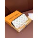 Repliche Perfette LV Portafoglio verticale Zippy M62295 Bianco bicolore Imitazioni False Online