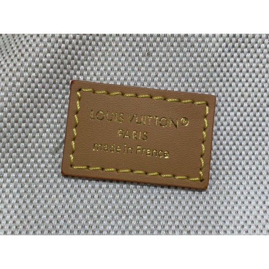 Repliche Perfette LV m26933 Marsupio Rush da uomo Verde Imitazioni False Online