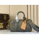 Repliche Perfette M26930 Borsa da viaggio LV Keepall Bandoulière 25 Verde Imitazioni False Online