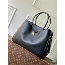 Repliche Perfette M26338 Borsa tote LV Vendôme Nera Imitazioni False Online