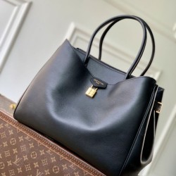Repliche Perfette M26338 Borsa tote LV Vendôme Nera Imitazioni False Online