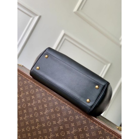 Repliche Perfette M26338 Borsa tote LV Vendôme Nera Imitazioni False Online