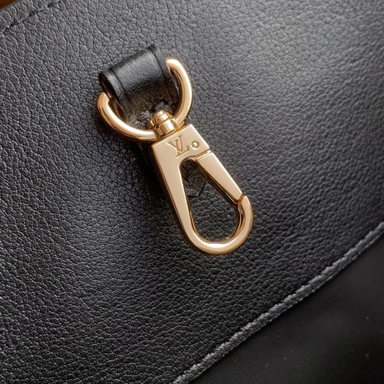 Repliche Perfette M26338 Borsa tote LV Vendôme Nera Imitazioni False Online