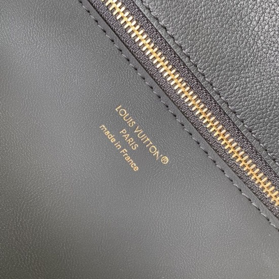 Repliche Perfette M26338 Borsa tote LV Vendôme Nera Imitazioni False Online