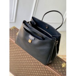 Repliche Perfette M26338 Borsa tote LV Vendôme Nera Imitazioni False Online