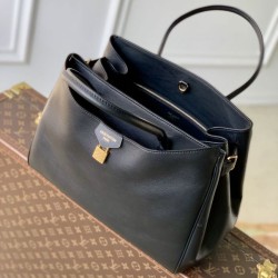 Repliche Perfette M26338 Borsa tote LV Vendôme Nera Imitazioni False Online