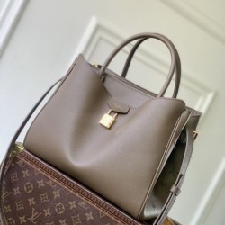 Repliche Perfette M27040 Borsa tote LV Vendôme Caffè chiaro Imitazioni False Online