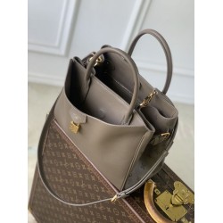 Repliche Perfette M27040 Borsa tote LV Vendôme Caffè chiaro Imitazioni False Online