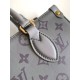 Replica LV Mini borsa tote Onthego m45653 m12465 grigio Fallate Outlet Online Italia Repliche Perfette LV Mini borsa tote Onthego m45653 m12465 grigio Imitazioni False Online