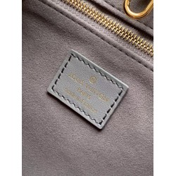 Replica LV Mini borsa tote Onthego m45653 m12465 grigio Fallate Outlet Online Italia Repliche Perfette LV Mini borsa tote Onthego m45653 m12465 grigio Imitazioni False Online