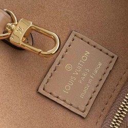 Repliche Perfette LV Mini borsa tote Onthego MM M45495 M45595 Marrone Imitazioni False Online