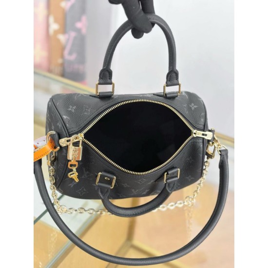 Repliche Perfette Borsa Speedy Bandoulière 25 M26486 Nero Imitazioni False Online