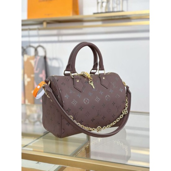 Repliche Perfette Borsa Speedy Bandoulière 25 M26691 Bordeaux Imitazioni False Online