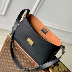 Repliche Perfette Borsa a tracolla LV Low Key Messenger M13148 Nero Imitazioni False Online