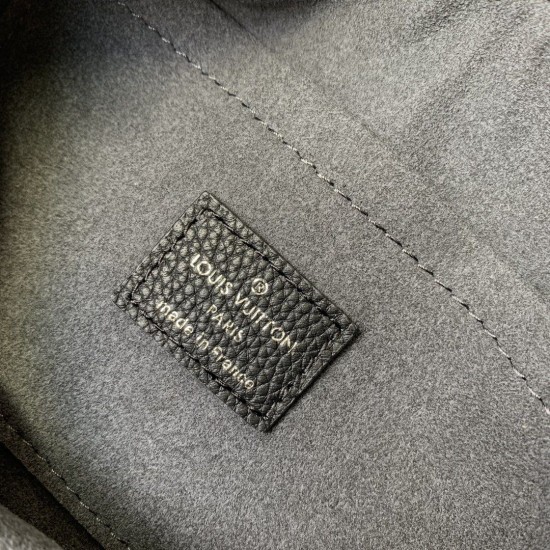 Repliche Perfette Borsa LV Baia MM M22822 Nera Imitazioni False Online