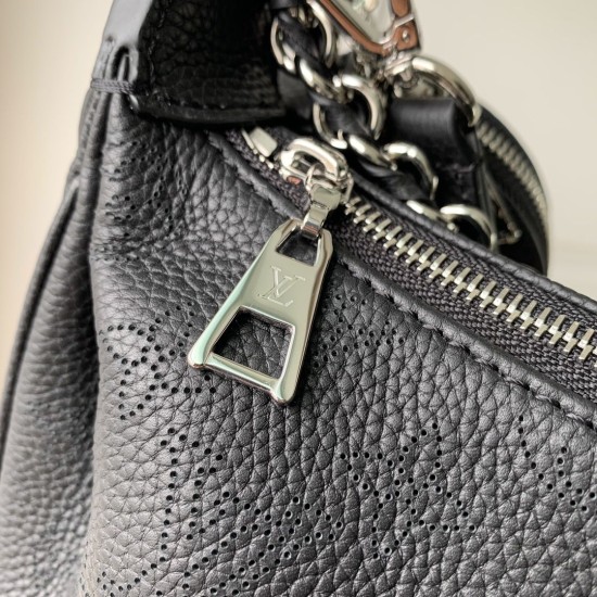 Repliche Perfette Borsa LV Baia MM M22822 Nera Imitazioni False Online