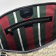 Repliche Perfette Borsa a tracolla piccola Gucci GG Emblem 848881 GG Nero Imitazioni False Online