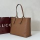 Repliche Perfette Borsa tote media Gucci GG Emblem 847456 Bordeaux Imitazioni False Online