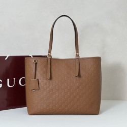 Repliche Perfette Borsa tote media Gucci GG Emblem 847456 Bordeaux Imitazioni False Online