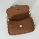 Repliche Perfette Gucci 847448 Borsa a tracolla piccola GG Emblem Marrone Imitazioni False Online