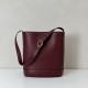 Repliche Perfette Gucci 833660 Borsa a secchiello piccola Bordeaux Imitazioni False Online