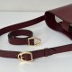 Repliche Perfette Gucci 833660 Borsa a secchiello piccola Bordeaux Imitazioni False Online