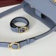 Repliche Perfette Gucci 833660 Borsa a secchiello piccola Blu Imitazioni False Online