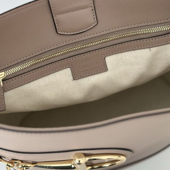 Repliche Perfette Gucci 833660 Borsa a secchiello piccola Rosa Imitazioni False Online