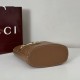 Repliche Perfette Gucci 833660 Borsa a secchiello piccola Marrone Imitazioni False Online