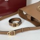 Repliche Perfette Gucci 833660 Borsa a secchiello piccola Marrone Imitazioni False Online