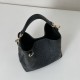 Repliche Perfette Borsa a secchiello piccola Gucci GG Emblem 815118 Nera Imitazioni False Online