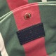 Repliche Perfette Borsa a secchiello piccola Gucci GG Emblem 815118 Nera Imitazioni False Online