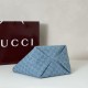 Repliche Perfette Borsa tote piccola Gucci Totissima 820496 blu jeans Imitazioni False Online
