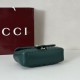 Repliche Perfette Borsa a tracolla media Gucci GG Marmont 837267 verde Imitazioni False Online