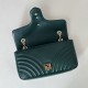 Repliche Perfette Borsa a tracolla media Gucci GG Marmont 837267 verde Imitazioni False Online