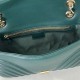 Repliche Perfette Borsa a tracolla media Gucci GG Marmont 837267 verde Imitazioni False Online