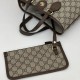 Repliche Perfette Borsa tote piccola Gucci Ophidia 811716 caffè Imitazioni False Online
