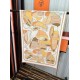 Repliche Perfette Sciarpa Hermès double face in cashmere dello stesso colore 65x185 arancione Imitazioni False Online