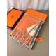 Replica Scialle reversibile classico in cashmere bicolore Hermès 70 x 200 Arancione Fallate Outlet Online Italia Repliche Perfette Scialle reversibile classico in cashmere bicolore Hermès 70 x 200 Arancione Imitazioni False Online