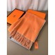Replica Scialle reversibile classico in cashmere bicolore Hermès 70 x 200 Arancione Fallate Outlet Online Italia Repliche Perfette Scialle reversibile classico in cashmere bicolore Hermès 70 x 200 Arancione Imitazioni False Online